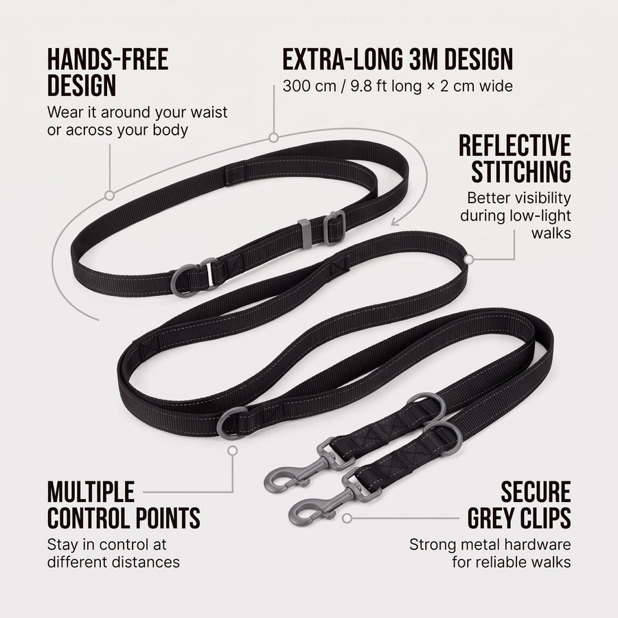 Hands-Free Dog Leash