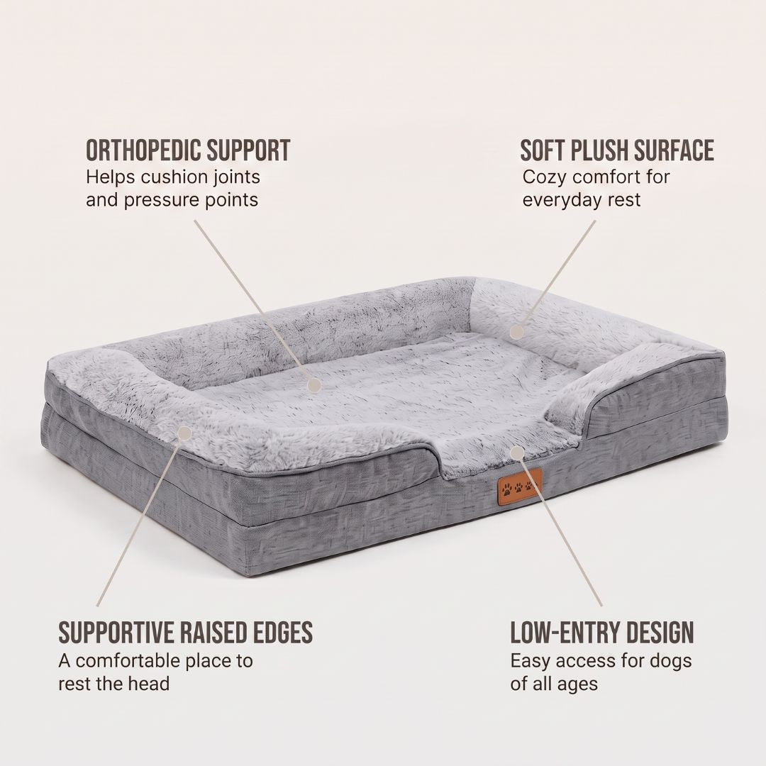 Memory Foam Dog Bed
