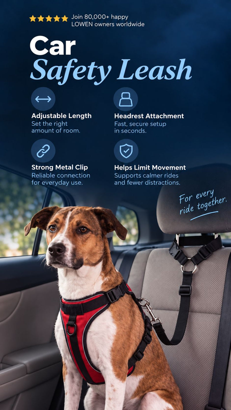 LOWEN No-Pull Harness — trusted by 80,000+ dog owners